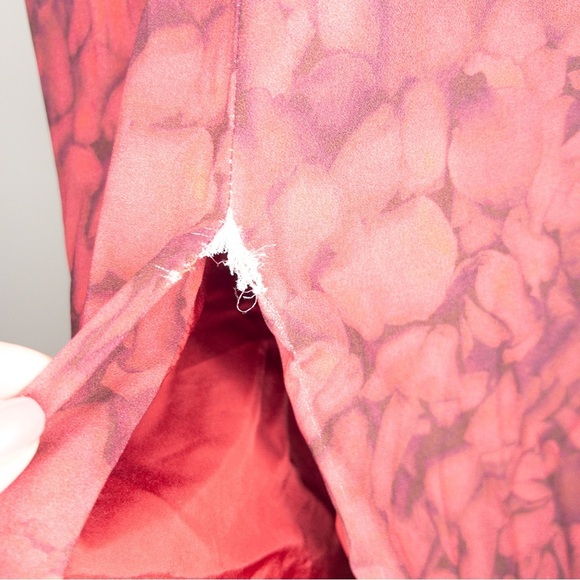 Michael Kors Collection 2010 Runway Rose Petal Asymmetrical Pleated Dress - Picture 11 of 12